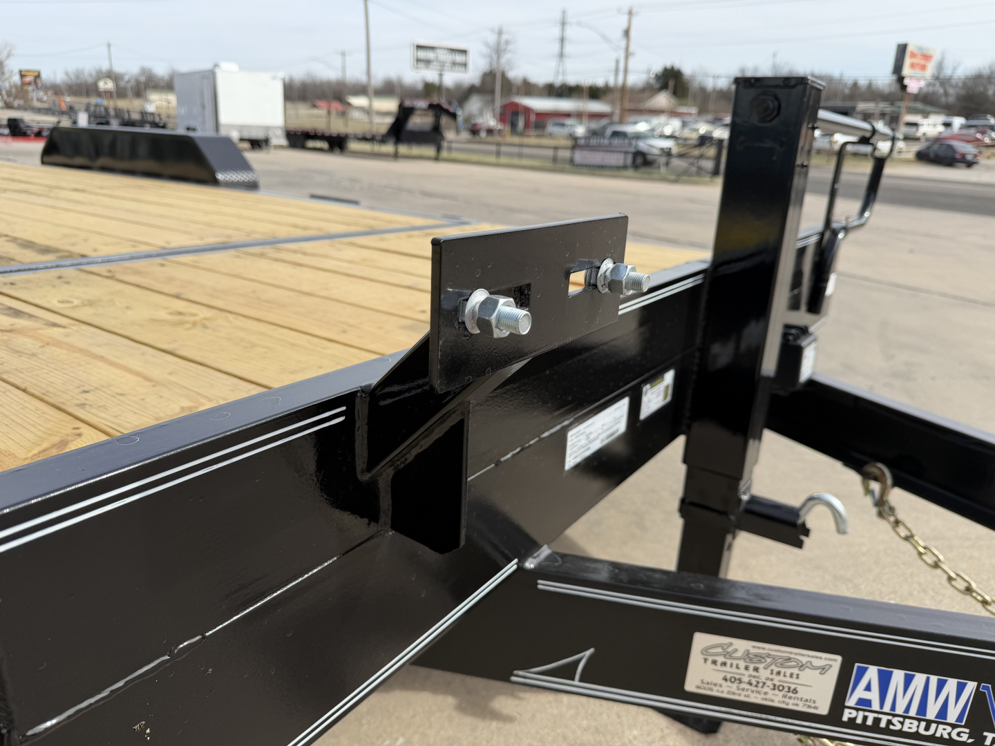 New 2026 AMW Trailers 22 X 83 TANDEM AXLE 14K EQUIPMENT TILT DECK TRAILER Equipment Trailer