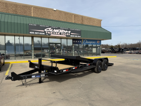 New 2026 AMW Trailers 22 X 83 TANDEM AXLE 14K EQUIPMENT TILT DECK TRAILER Equipment Trailer
