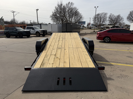 New 2026 AMW Trailers 22 X 83 TANDEM AXLE 14K EQUIPMENT TILT DECK TRAILER Equipment Trailer