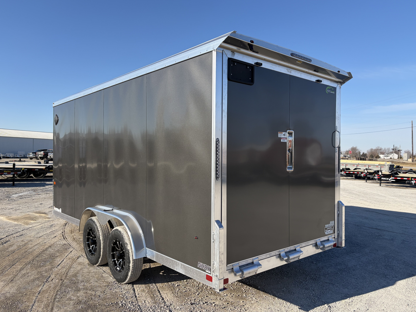 New 2026 NEO TRAILERS NHD1675TR12 (7.5' X 16') 9.9K V-Nose Cargo / Enclosed Trailer