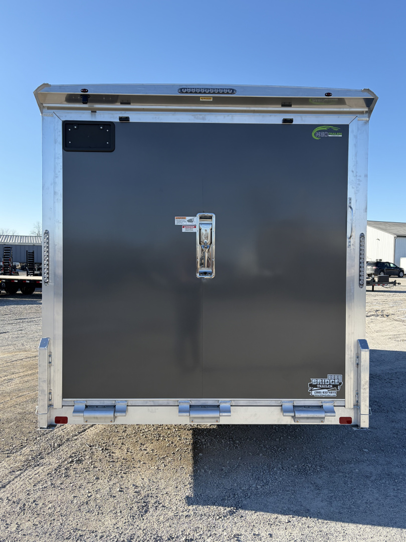 New 2026 NEO TRAILERS NHD1675TR12 (7.5' X 16') 9.9K V-Nose Cargo / Enclosed Trailer