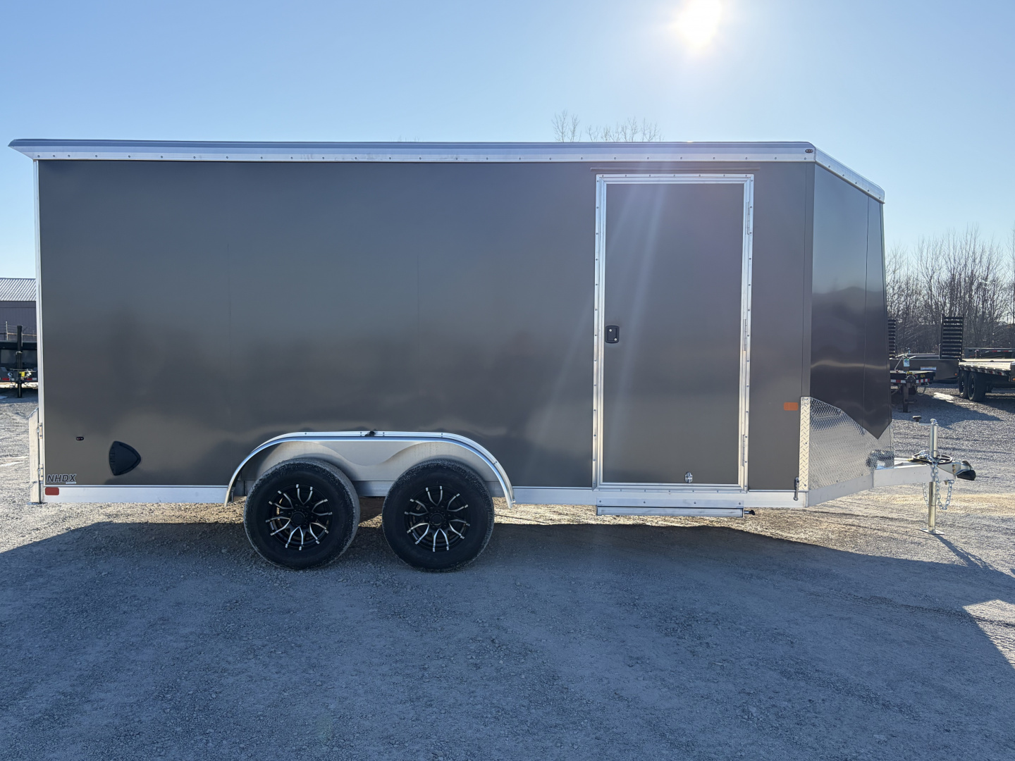New 2026 NEO TRAILERS NHD1675TR12 (7.5' X 16') 9.9K V-Nose Cargo / Enclosed Trailer