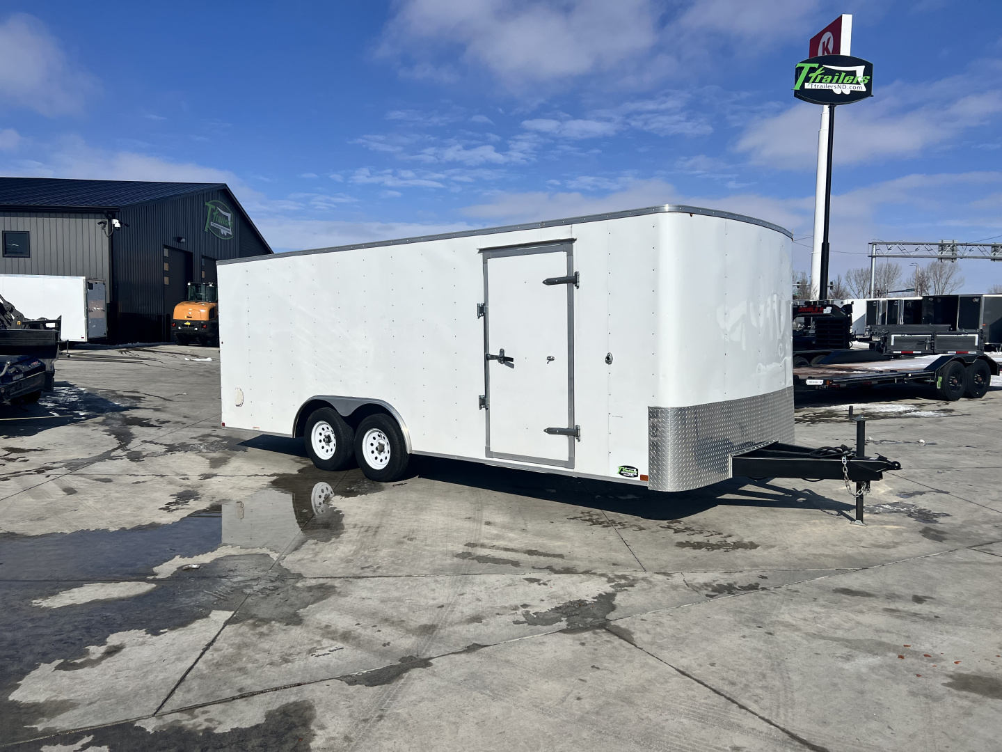 Used 2021 Carry-On 8.5x20 Cargo / Enclosed Trailer