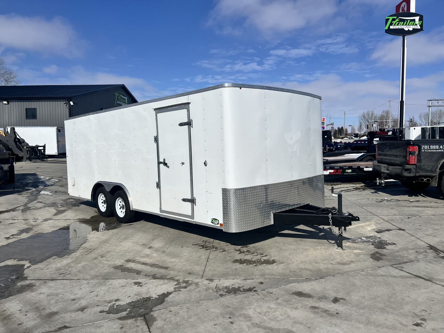 Used 2021 Carry-On 8.5x20 Cargo / Enclosed Trailer