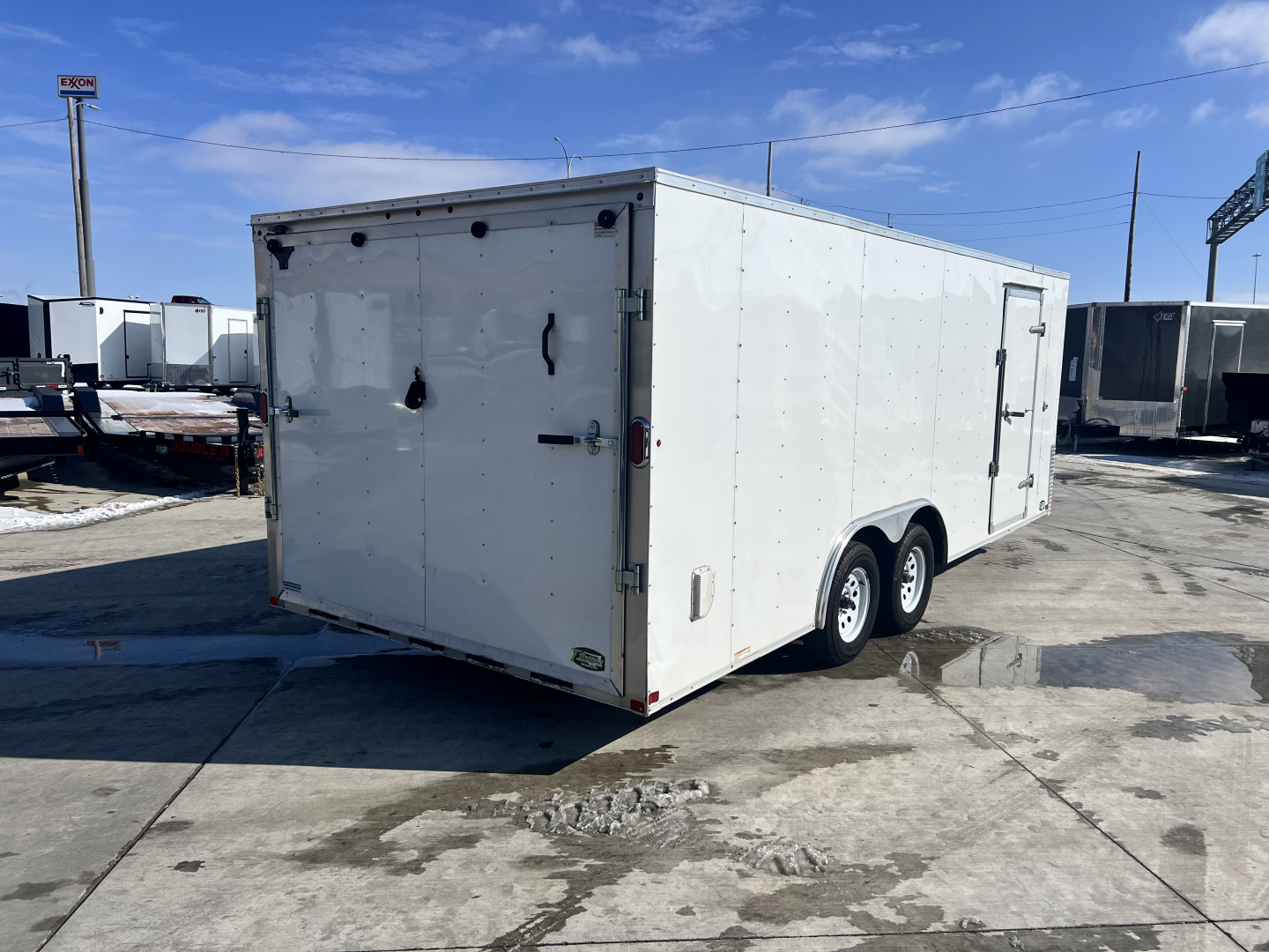 Used 2021 Carry-On 8.5x20 Cargo / Enclosed Trailer