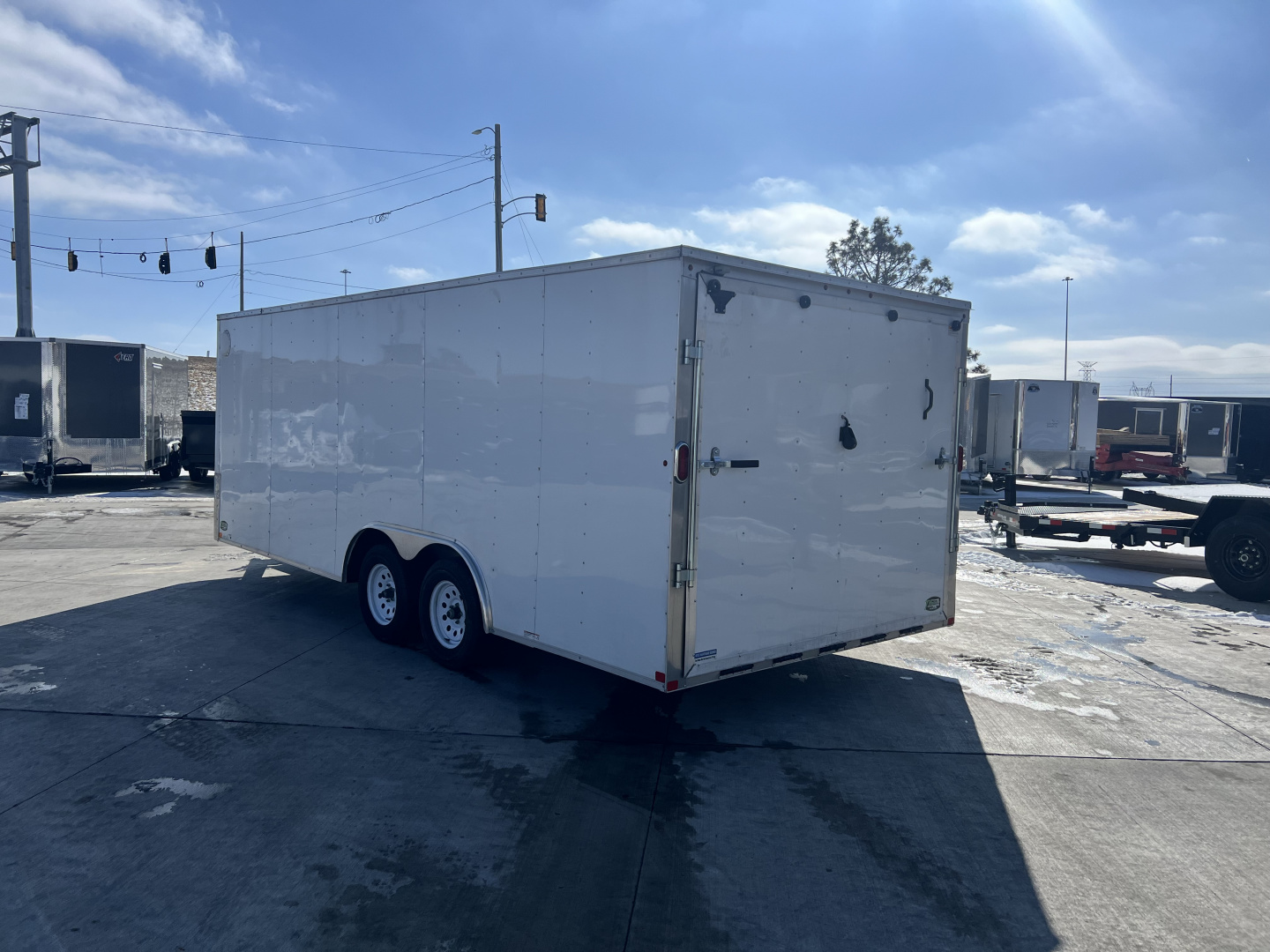 Used 2021 Carry-On 8.5x20 Cargo / Enclosed Trailer