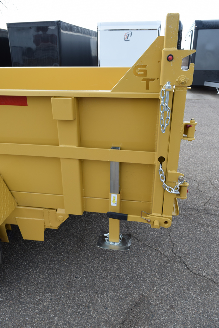 New GRIFFIN 7x14 14K DUMP TRAILER w/ TELESCOPING CYLINDER