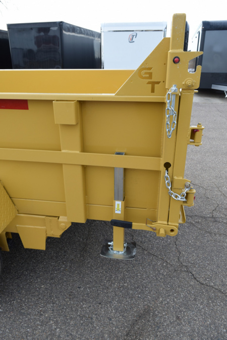 New GRIFFIN 7x14 14K DUMP TRAILER w/ TELESCOPING CYLINDER