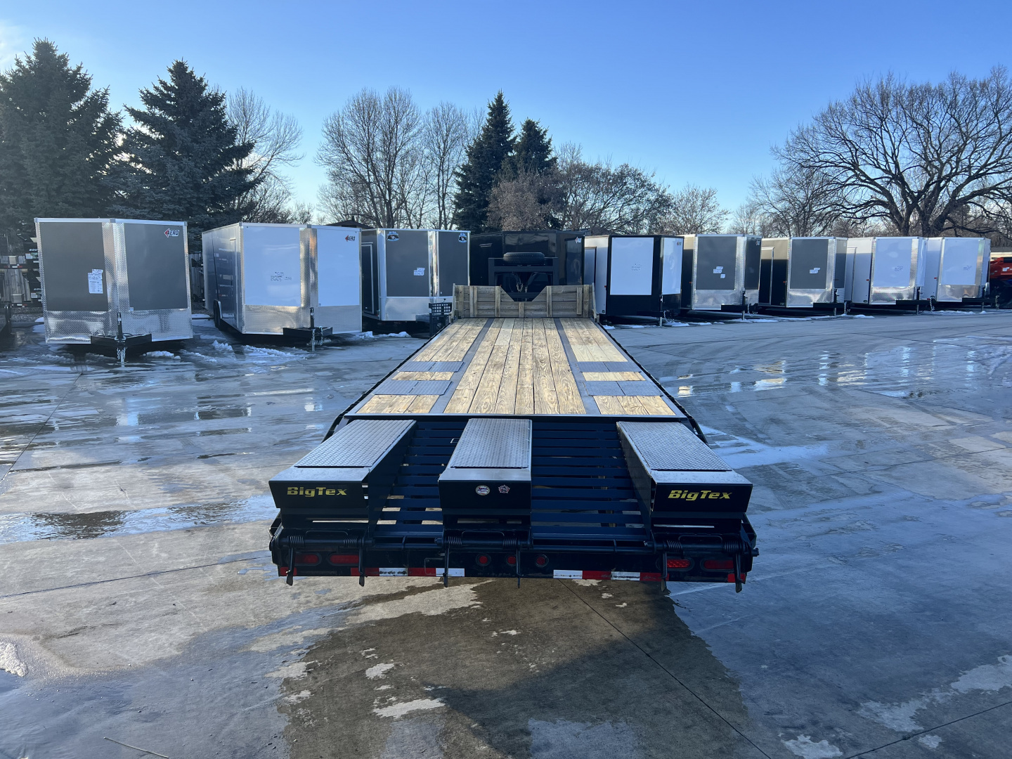 Used 2012 Big Tex Trailers 33ft Gooseneck Bodies