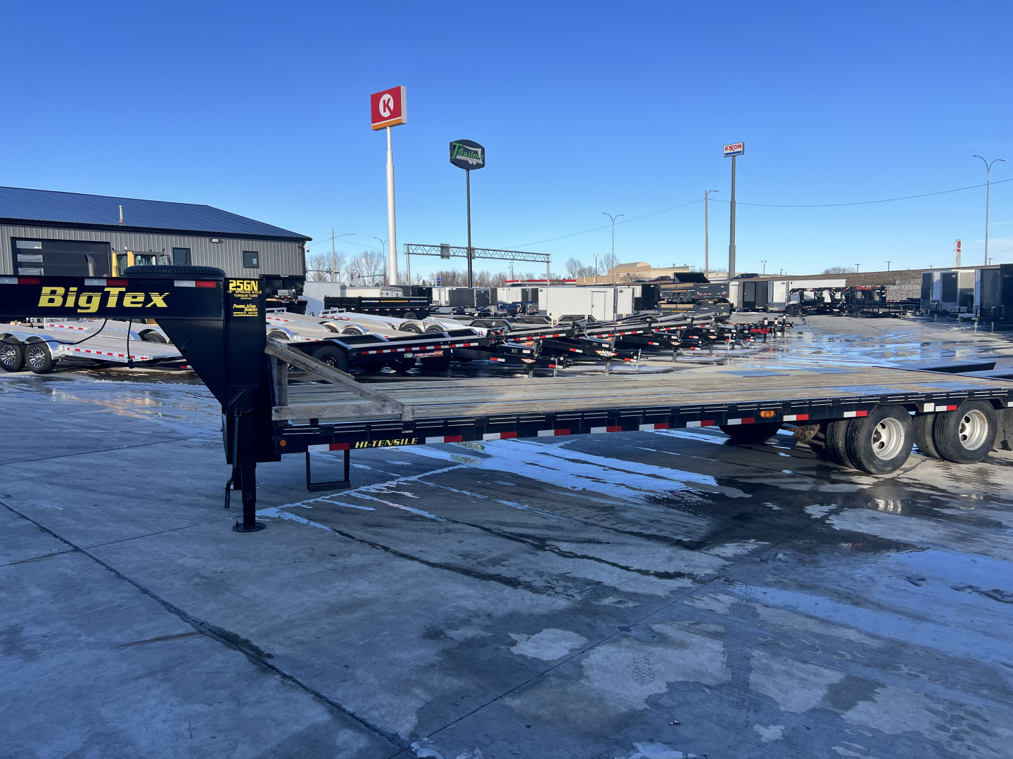 Used 2012 Big Tex Trailers 33ft Gooseneck Bodies