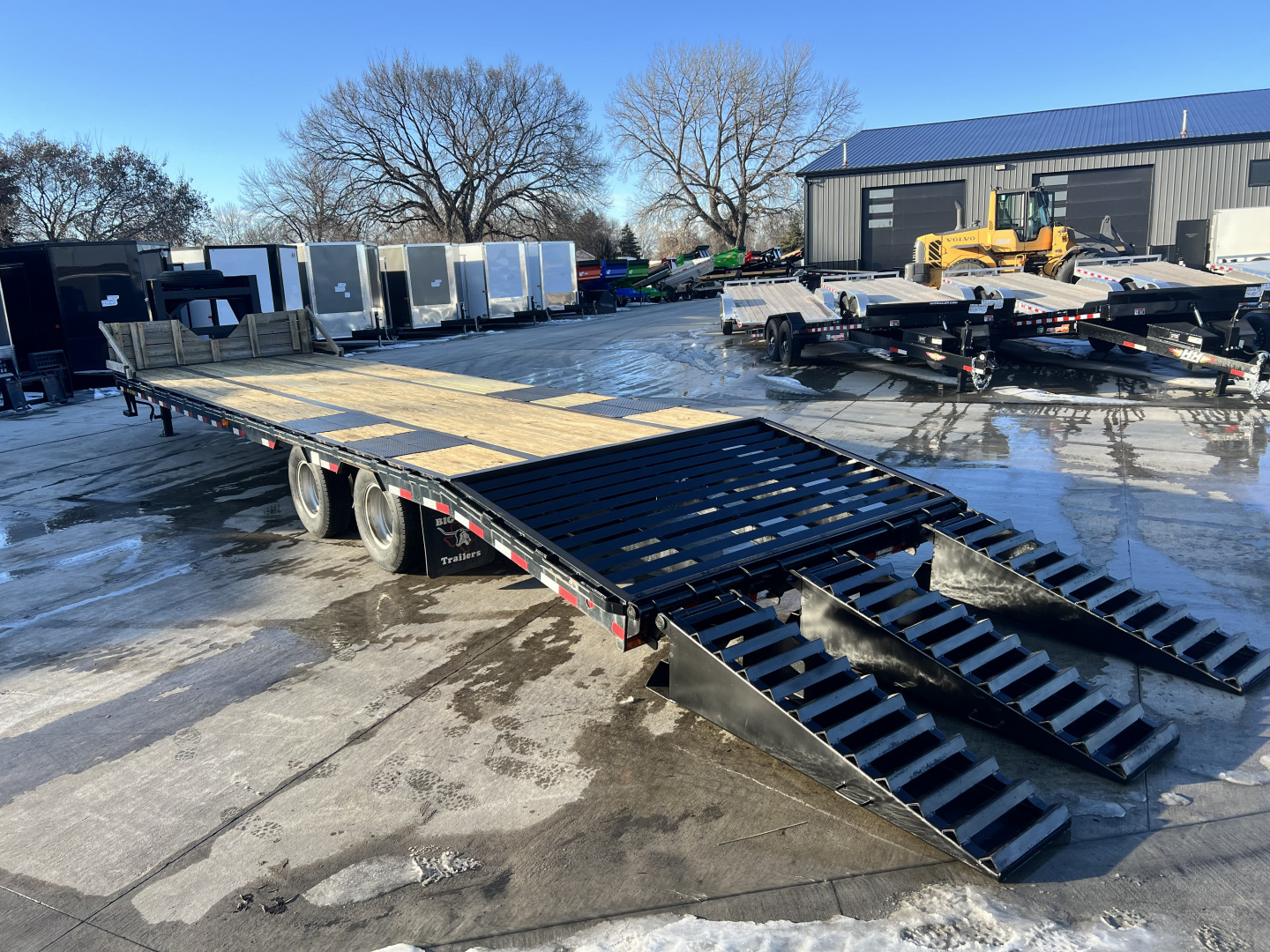 Used 2012 Big Tex Trailers 33ft Gooseneck Bodies