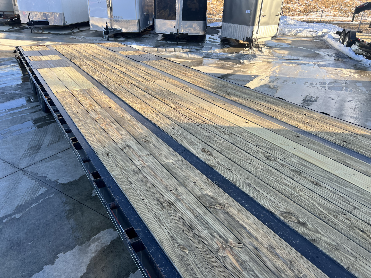 Used 2012 Big Tex Trailers 33ft Gooseneck Bodies