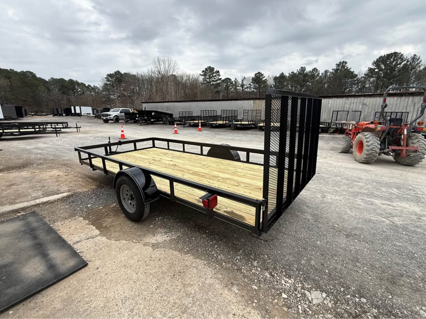 New 2026 Oak Ridge 76x14SA Utility Trailer
