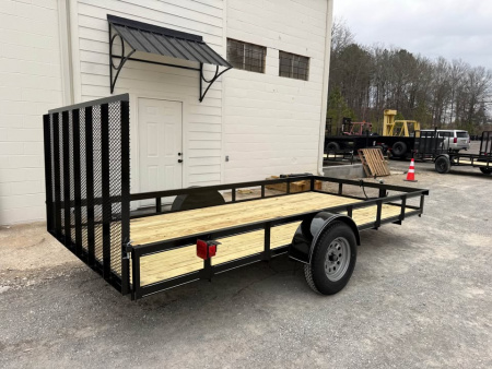 New 2026 Oak Ridge 76x14SA Utility Trailer