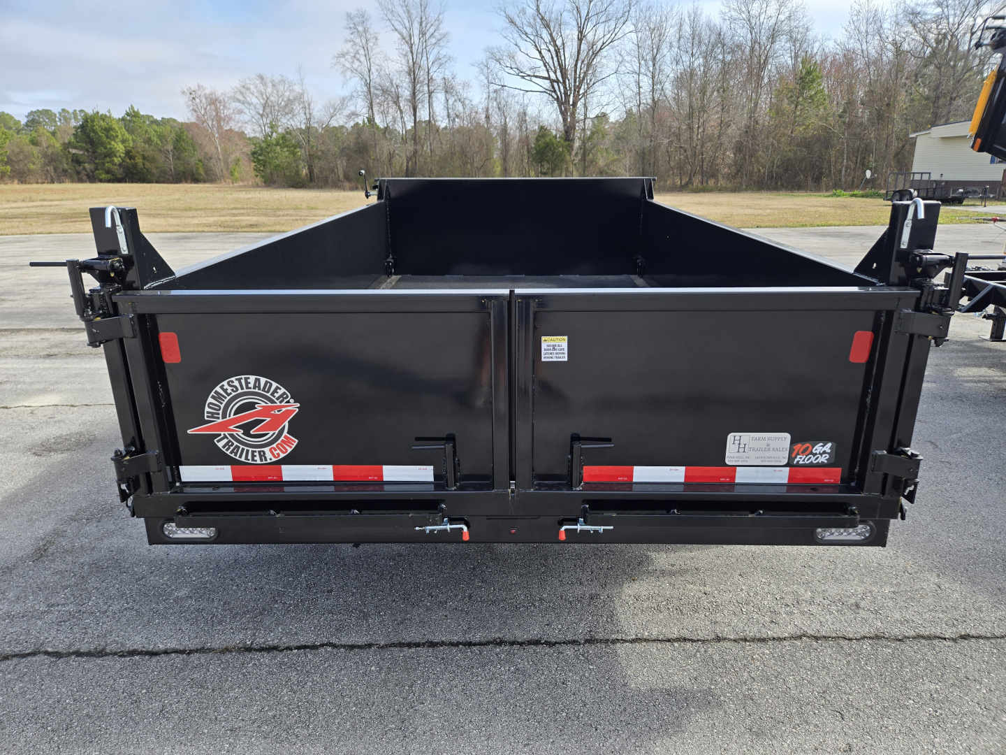 New 2026 Homesteader Trailer 712MX 10K Dump Trailer