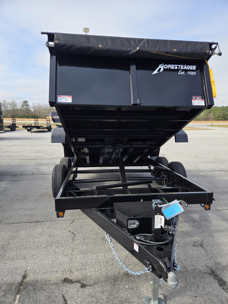 New 2026 Homesteader Trailer 712MX 10K Dump Trailer
