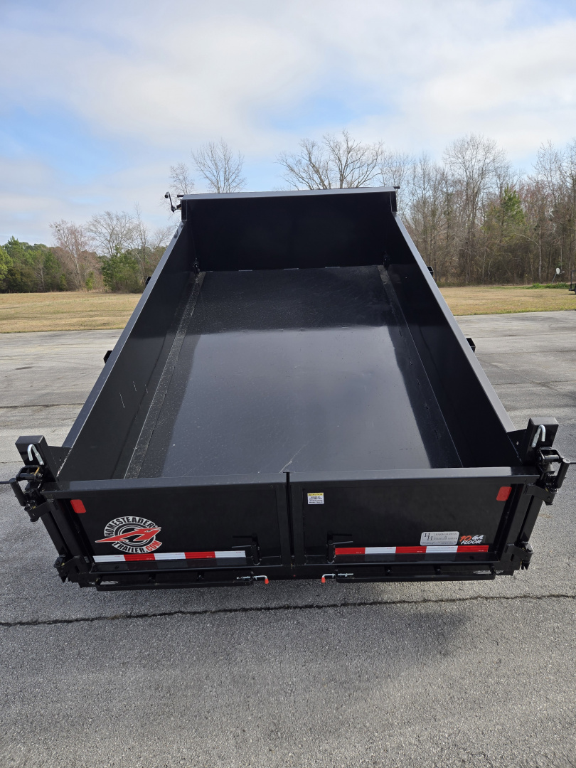 New 2026 Homesteader Trailer 712MX 10K Dump Trailer