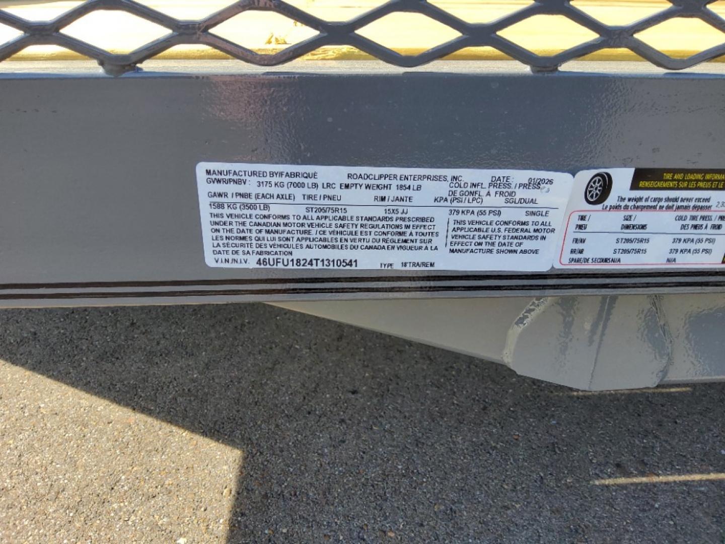 New 2026 Diamond C Trailers GTU235 Utility Trailer