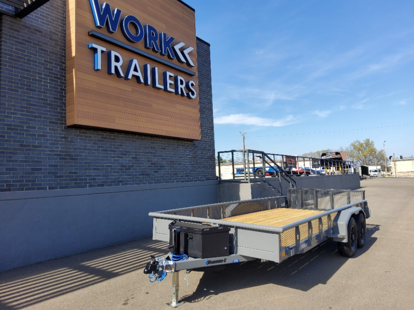 New 2026 Diamond C Trailers GTU235 Utility Trailer