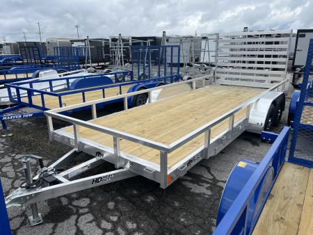 New 2026 Black Rhino LST 7x18 7K Utility Trailer