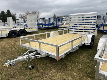 New 2026 Black Rhino LS 7x14 3K Utility Trailer