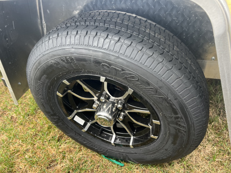 New 2026 Black Rhino LS 7x14 3K Utility Trailer