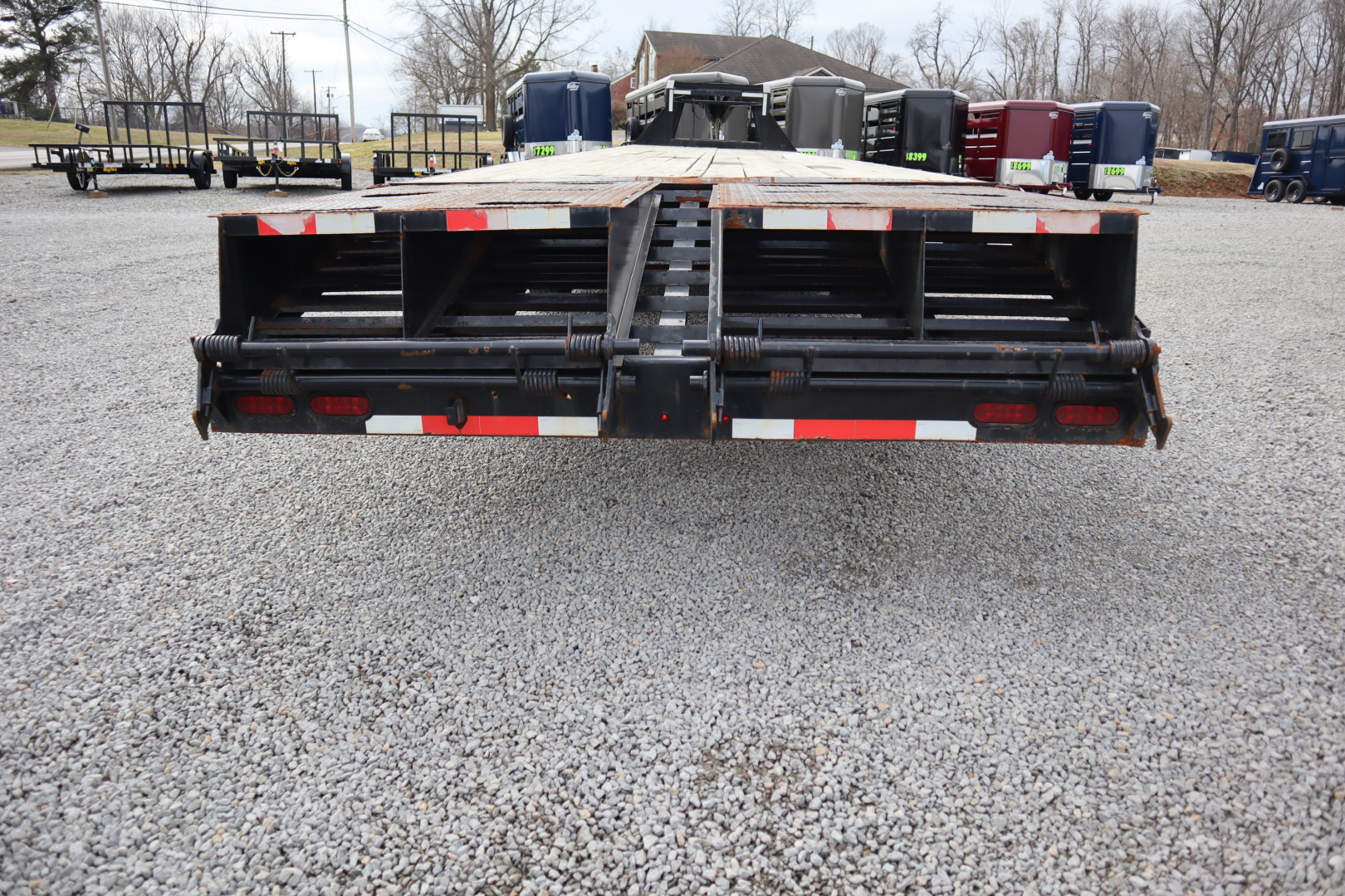 Used Repo 2023 Trail Maxx 40' Flatbed Flatbed Trailer
