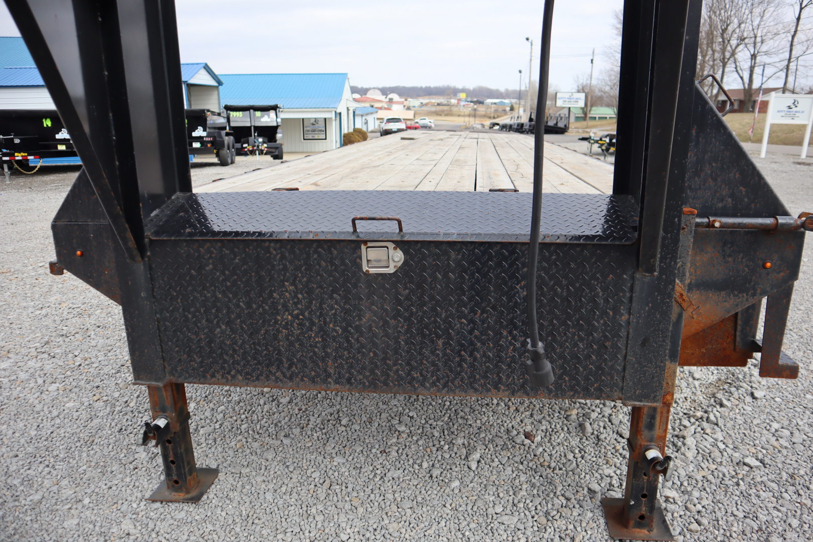 Used Repo 2023 Trail Maxx 40' Flatbed Flatbed Trailer