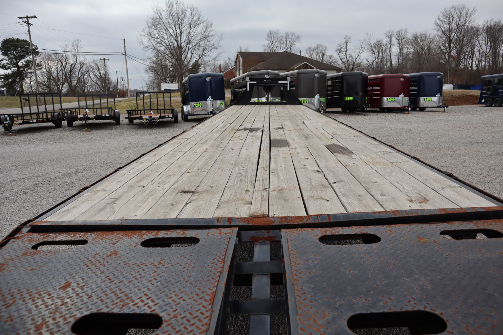 Used Repo 2023 Trail Maxx 40' Flatbed Flatbed Trailer