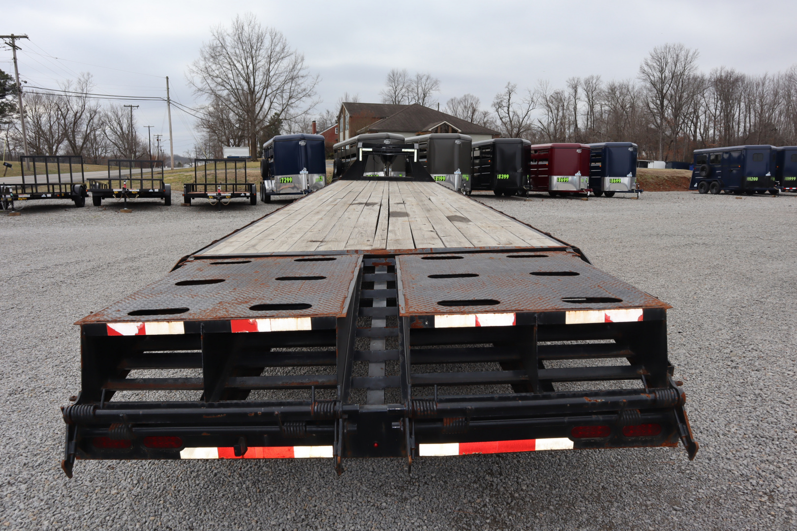 Used Repo 2023 Trail Maxx 40' Flatbed Flatbed Trailer