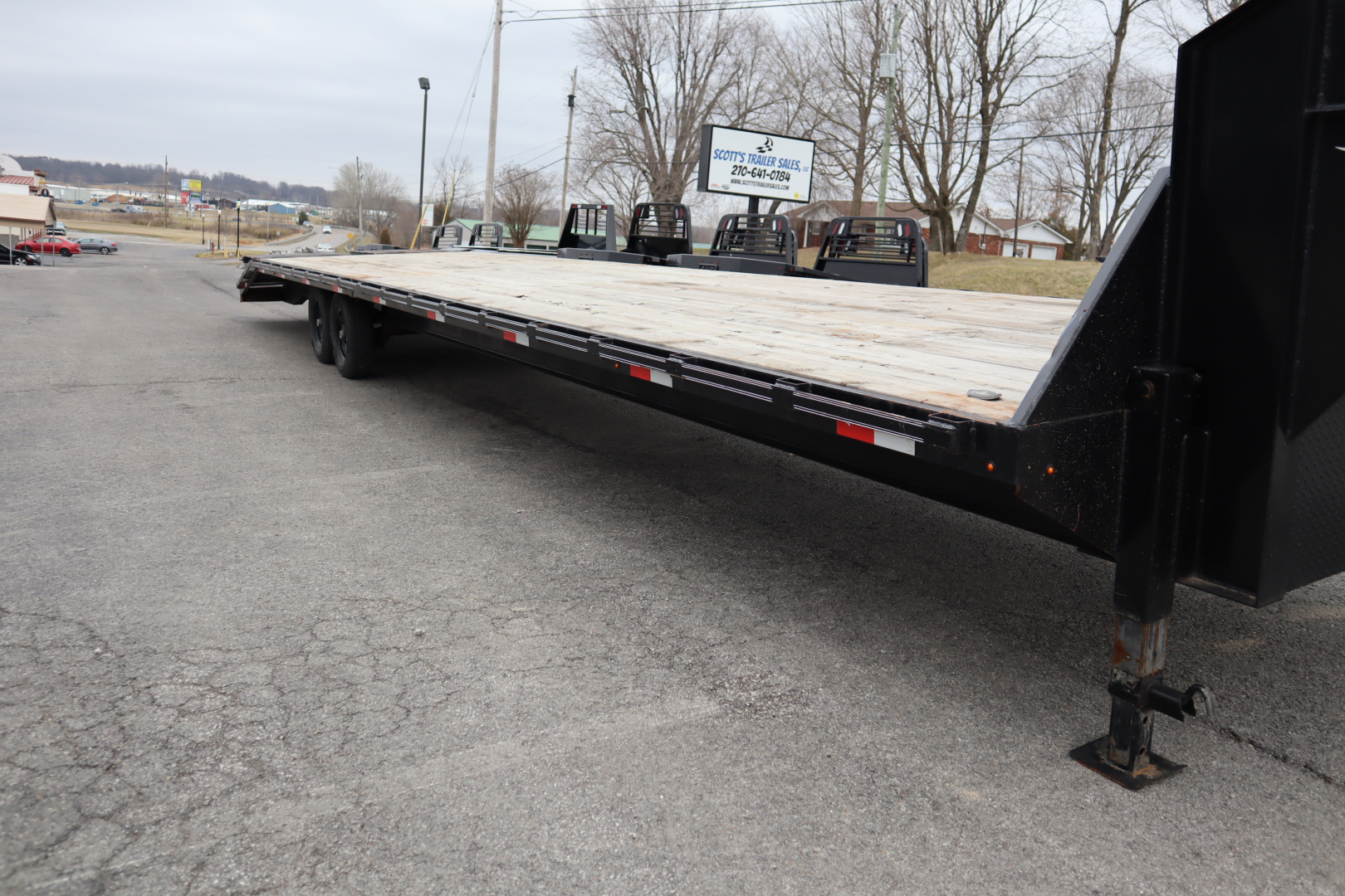 Used Repo 2023 Trail Maxx 40' Flatbed Flatbed Trailer