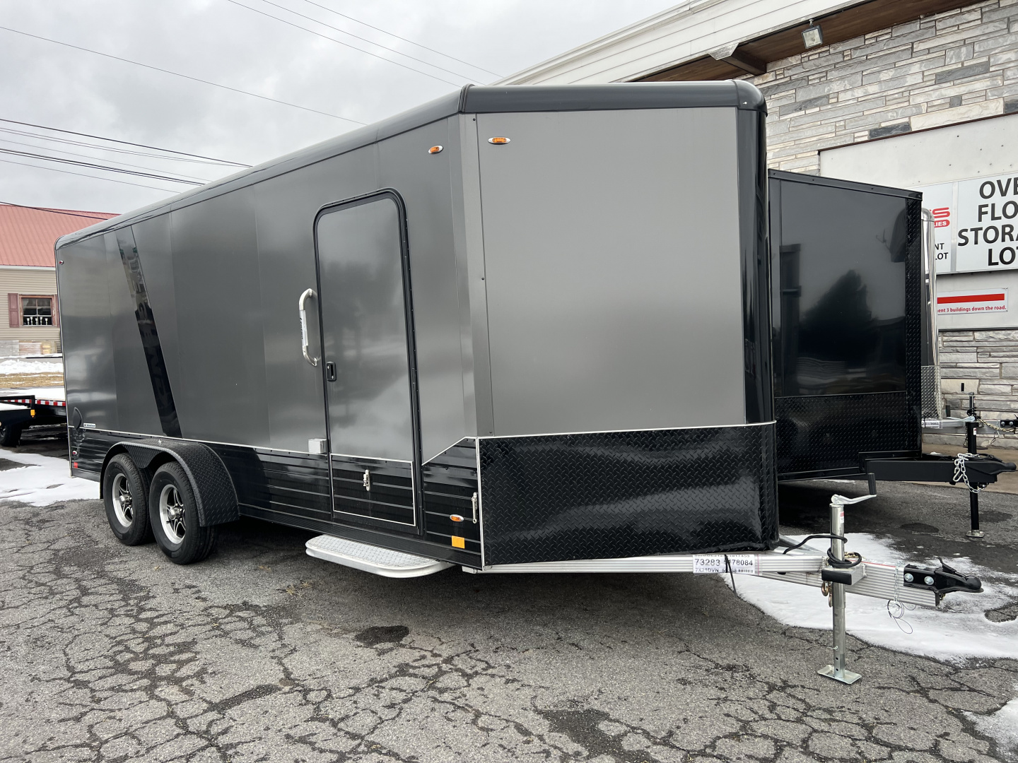 New 2025 Legend Trailers DVN 7X18 7K RAMP DOOR Cargo / Enclosed Trailer