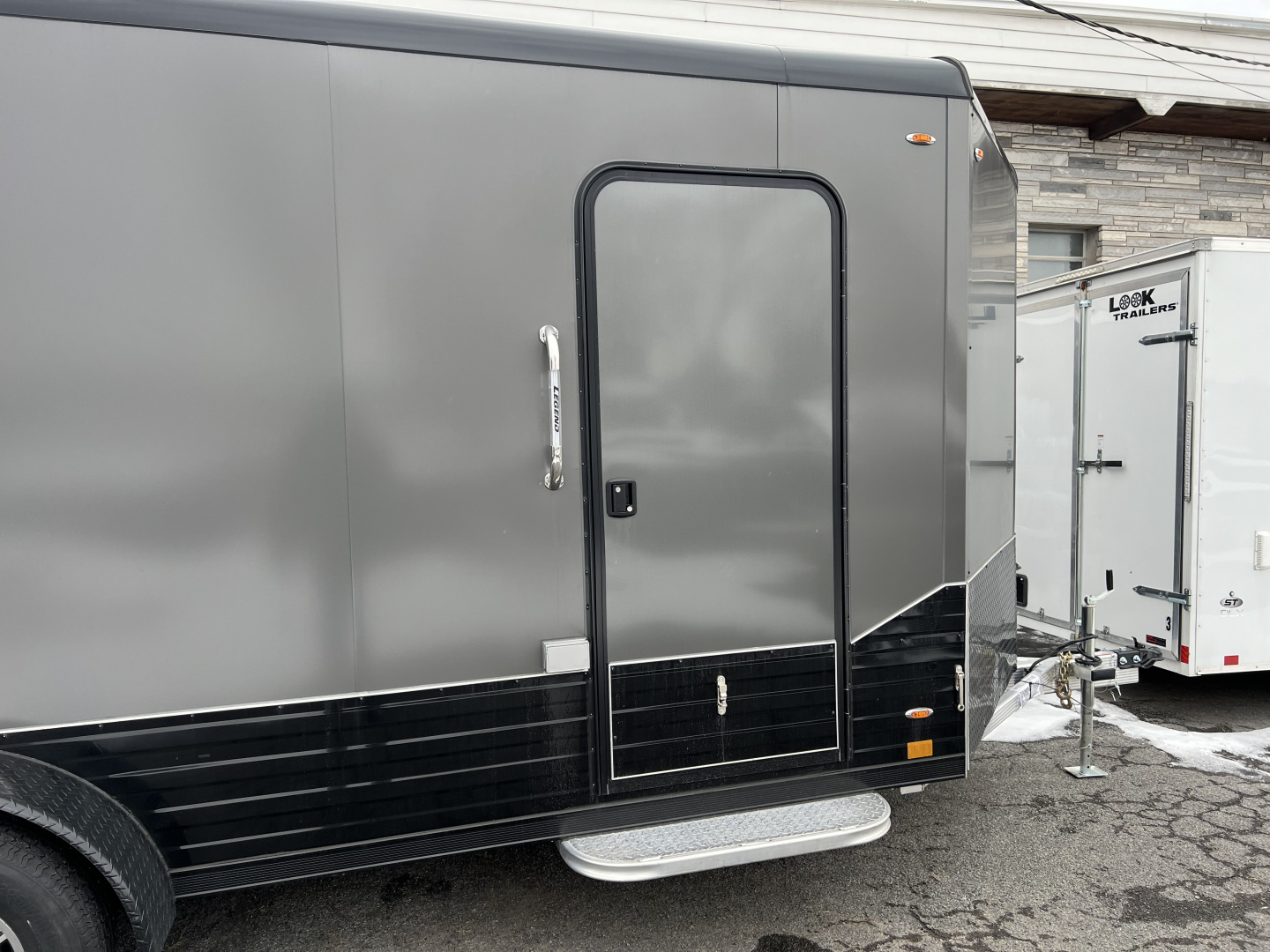 New 2025 Legend Trailers DVN 7X18 7K RAMP DOOR Cargo / Enclosed Trailer