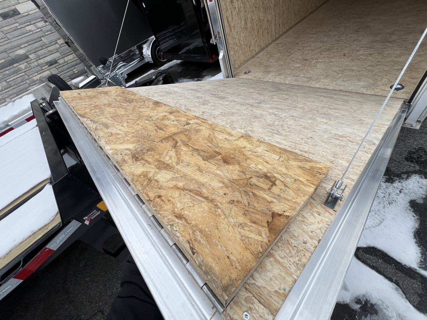 New 2025 Legend Trailers DVN 7X18 7K RAMP DOOR Cargo / Enclosed Trailer