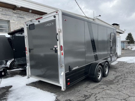 New 2025 Legend Trailers DVN 7X18 7K RAMP DOOR Cargo / Enclosed Trailer