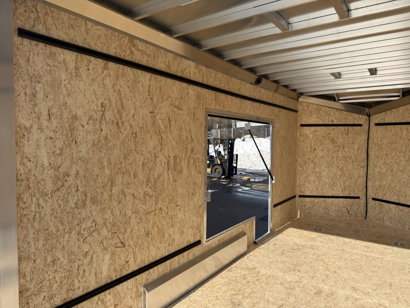 New ATC 7'6"' x 16' + 2' V-Nose Enclosed Cargo Trailer with Ramp Door 7.7K