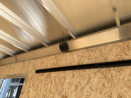 New ATC 7'6"' x 16' + 2' V-Nose Enclosed Cargo Trailer with Ramp Door 7.7K