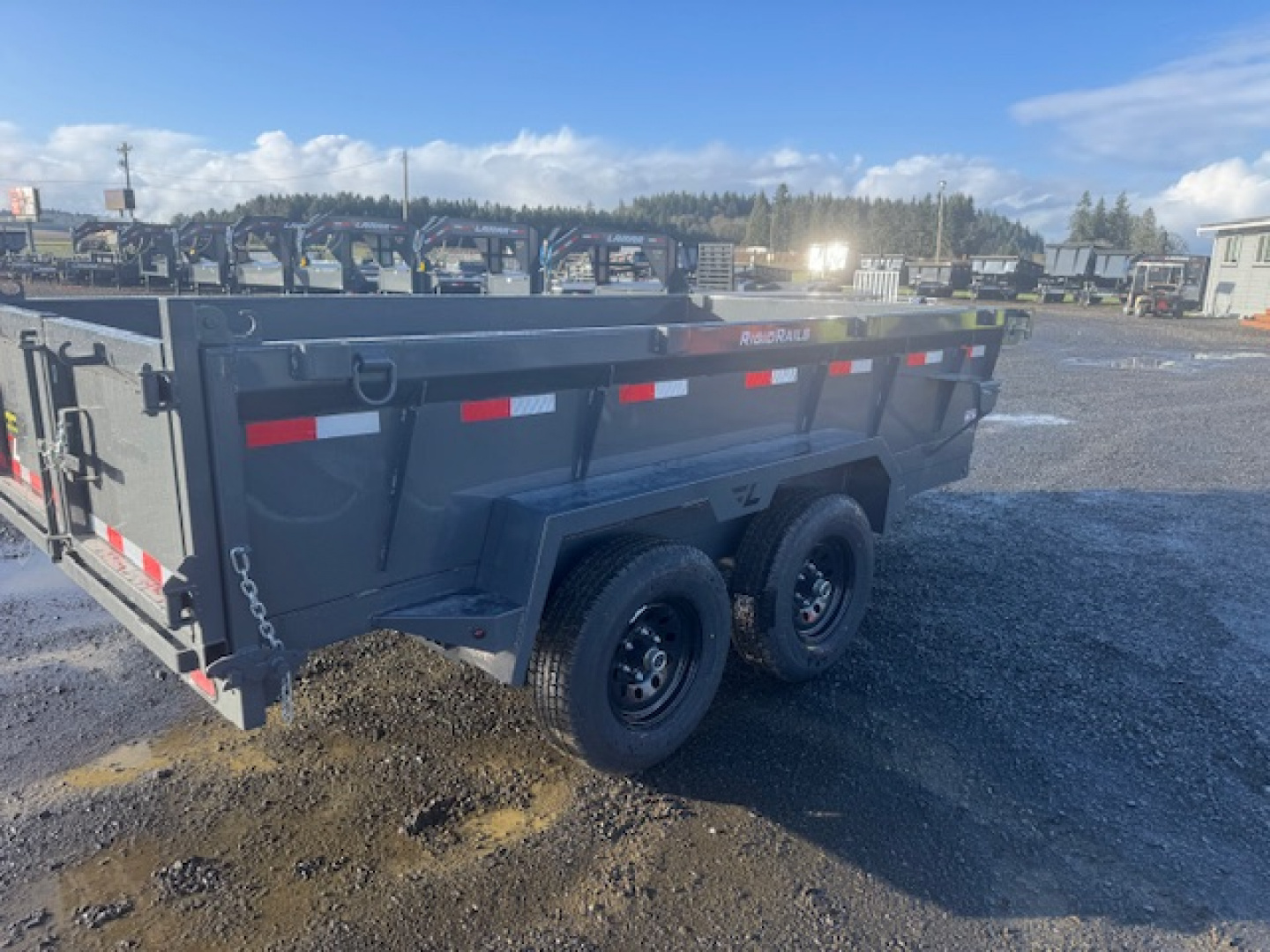 New 2026 LAMAR TRAILERS DM 77x12/ 10K Dump Trailer