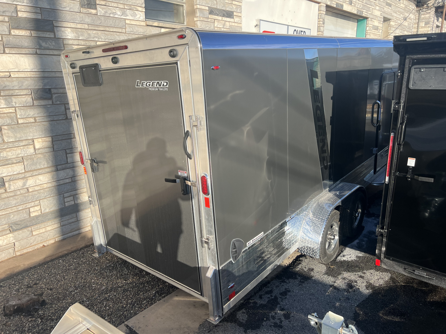 New 2025 Legend Trailers DVN 7X18 7K RAMP DOOR Cargo / Enclosed Trailer