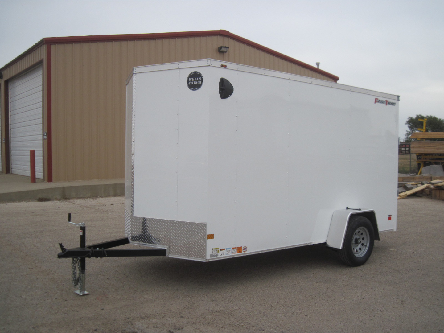 New 2026 Wells Cargo 6x12x6.5 FastTrac Deluxe Cargo w/ Ramp