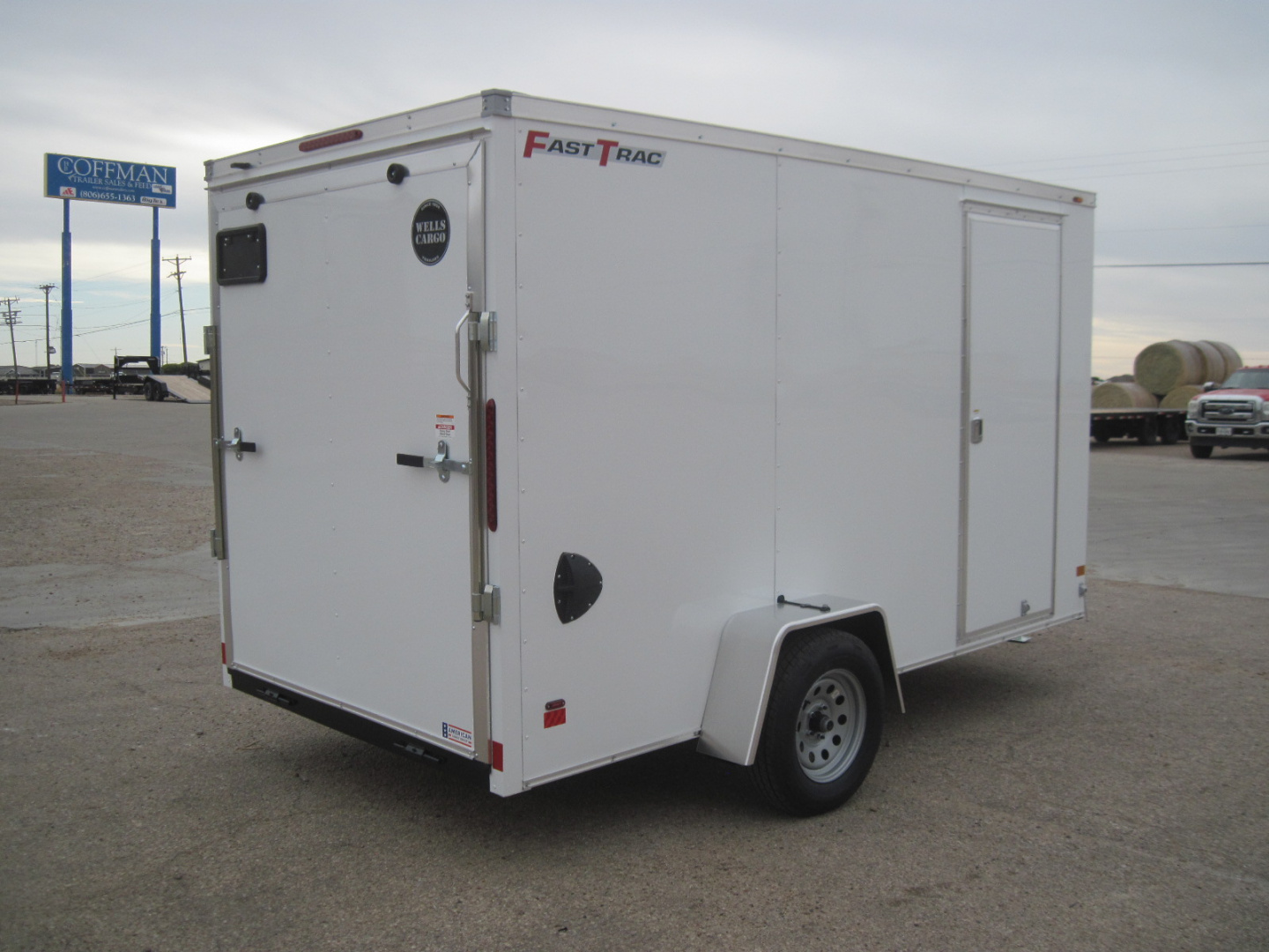 New 2026 Wells Cargo 6x12x6.5 FastTrac Deluxe Cargo w/ Ramp