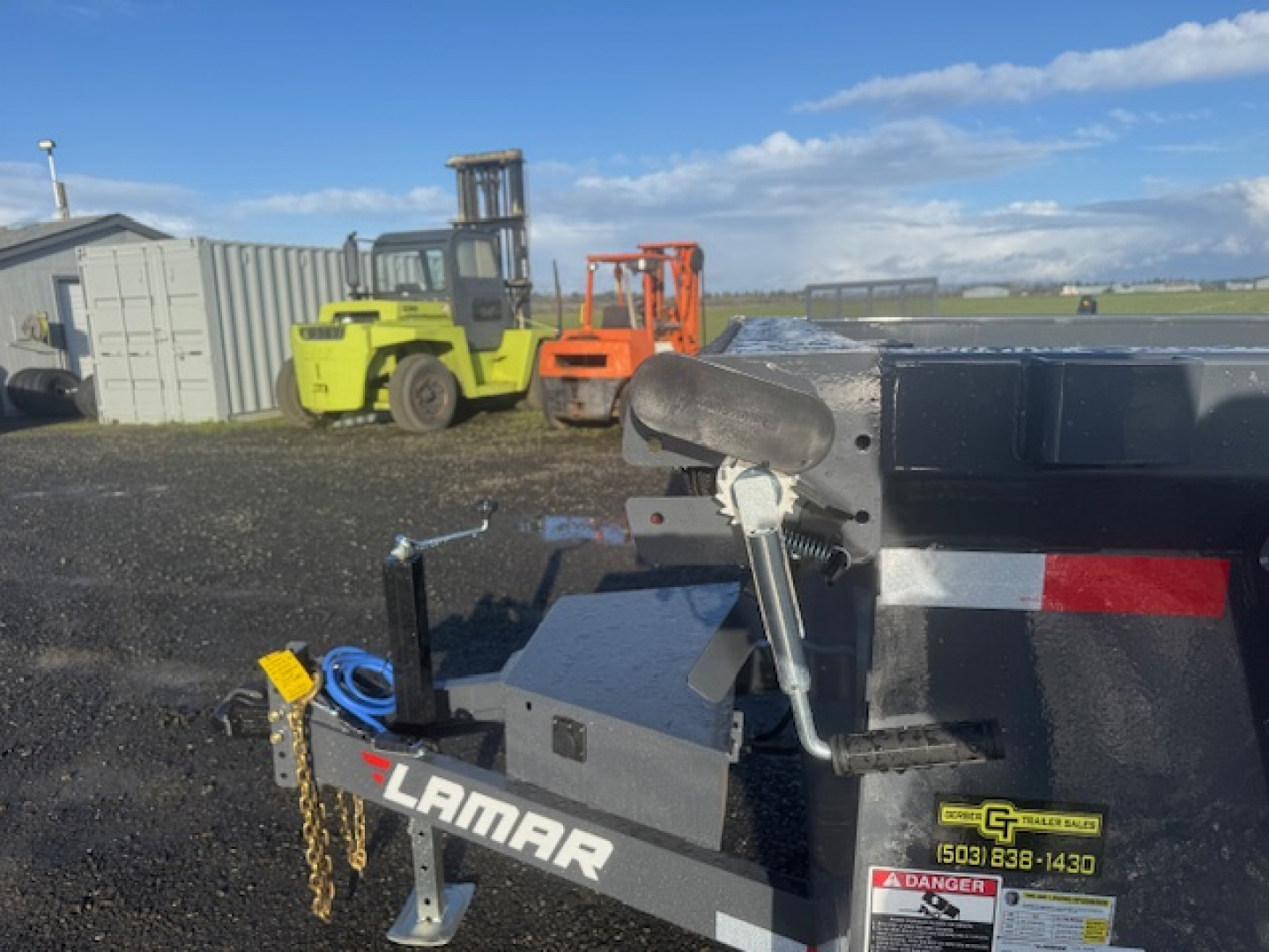 New 2026 LAMAR TRAILERS DM 77x12/10K Dump Trailer