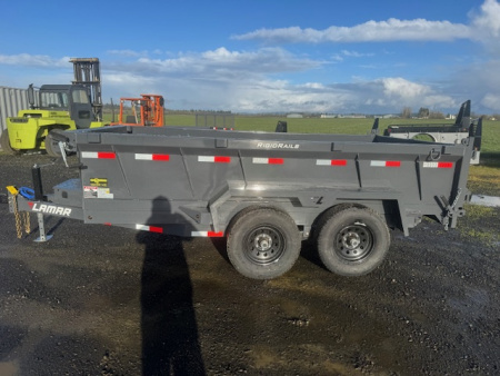 New 2026 LAMAR TRAILERS DM 77x12/10K Dump Trailer