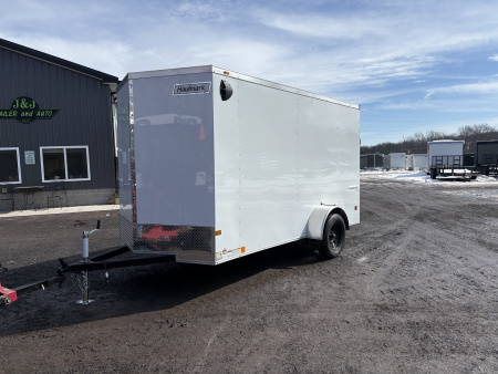 New 2026 Haulmark 6x12 Passport Deluxe with 6'6  Interior Height Cargo / Enclosed Trailer with Ramp Door