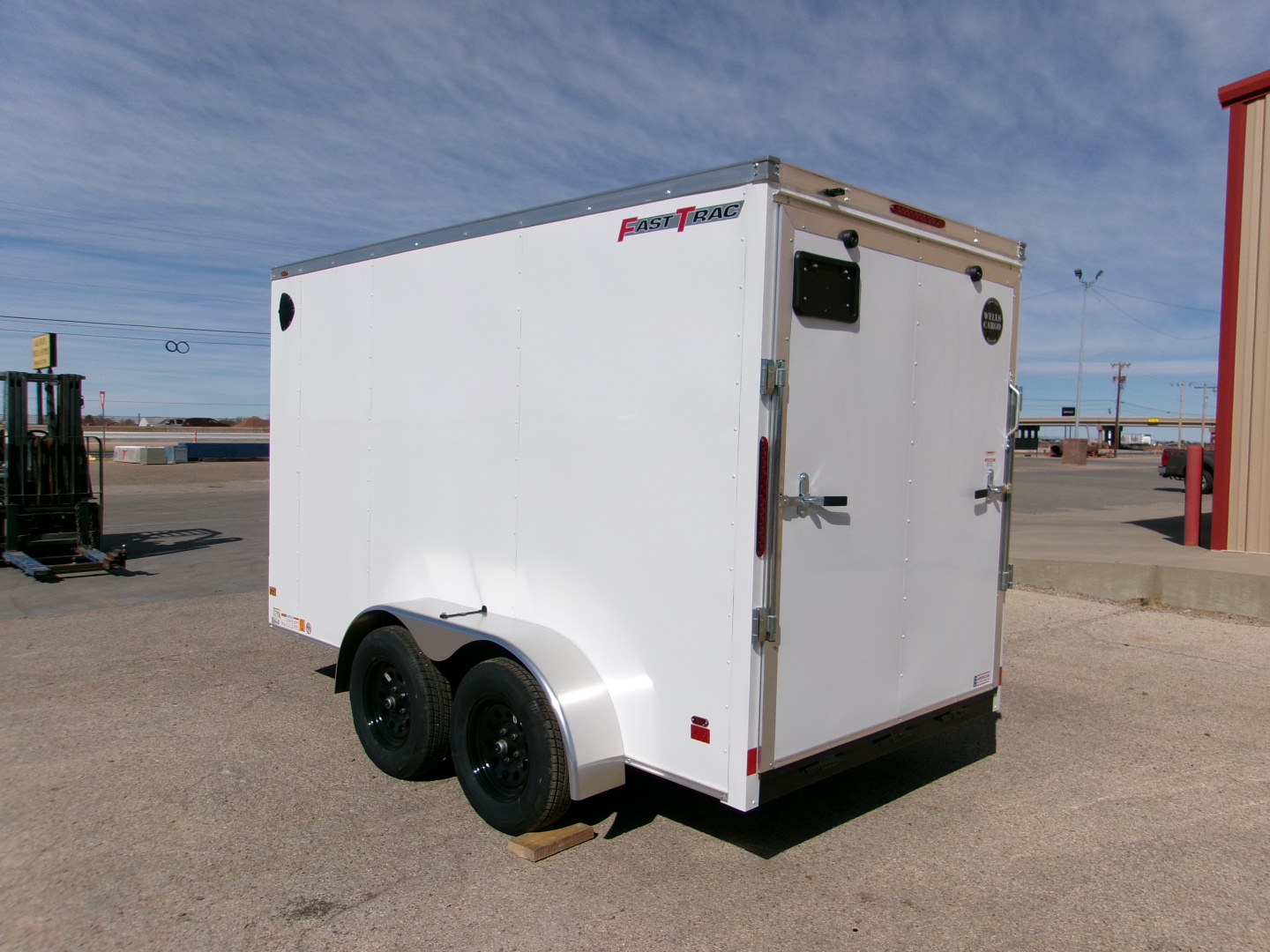 New 2026 Wells Cargo 6x12x6.5 FastTrac Deluxe Cargo w/ Ramp