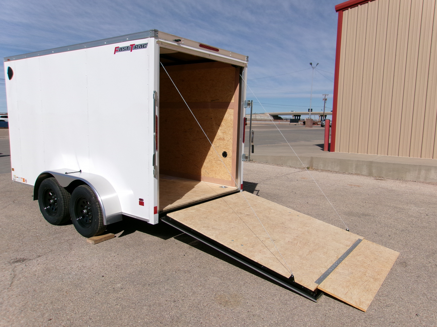 New 2026 Wells Cargo 6x12x6.5 FastTrac Deluxe Cargo w/ Ramp