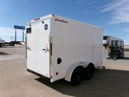 New 2026 Wells Cargo 6x12x6.5 FastTrac Deluxe Cargo w/ Ramp