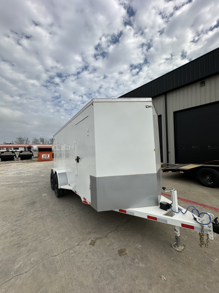 New 2026 Delco Trailers E716 Cargo / Enclosed Trailer