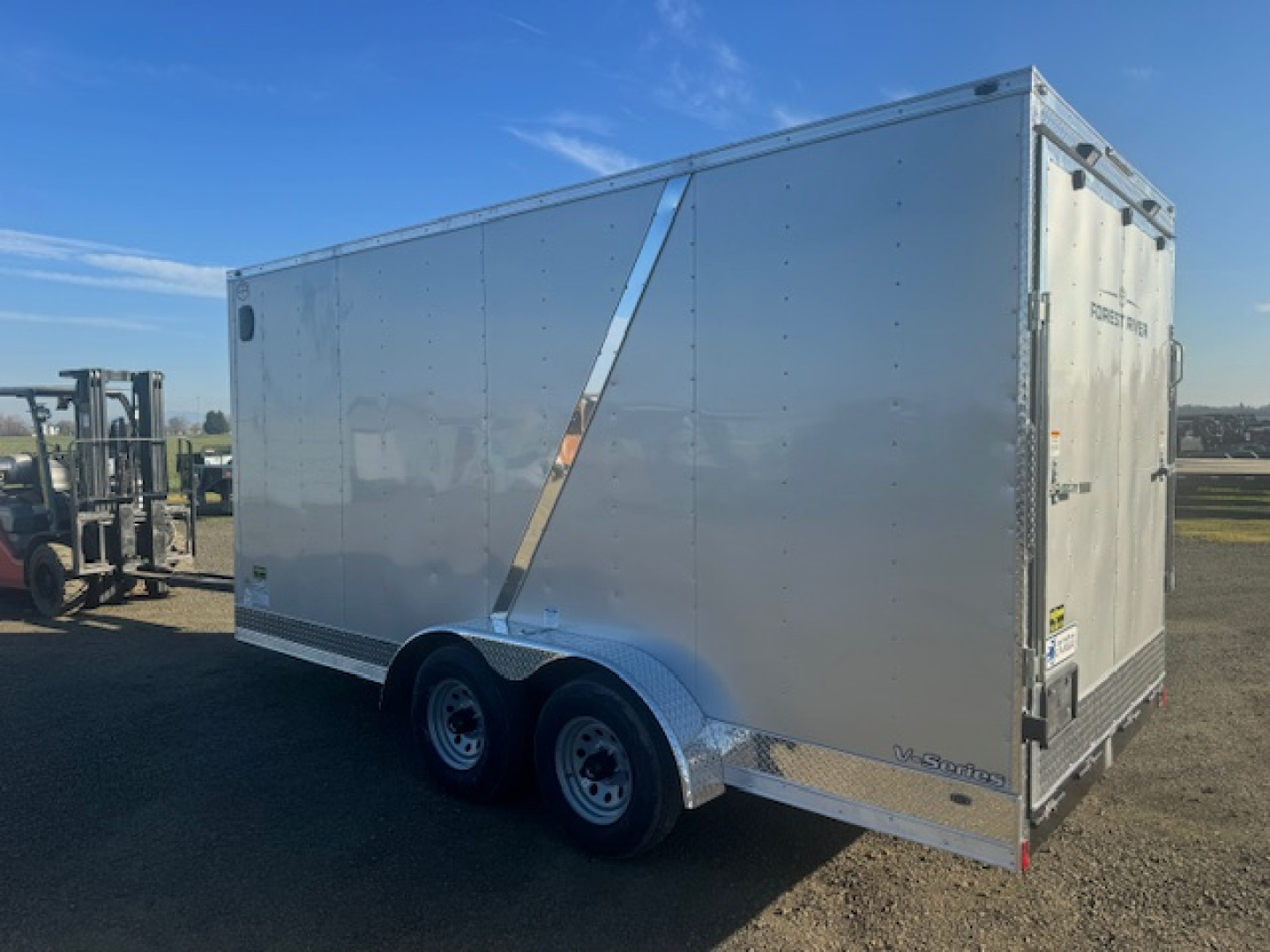 New 2026 CONTINENTAL CARGO VHW7X16/10K TA3 Cargo / Enclosed Trailer PLUS 12"EXTRA HEIGHT