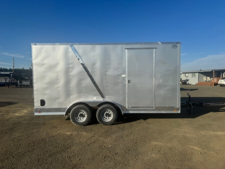 New 2026 CONTINENTAL CARGO VHW7X16/10K TA3 Cargo / Enclosed Trailer PLUS 12"EXTRA HEIGHT